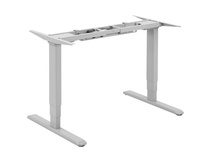 Brateck Dual Motor Electric Sit-Stand Desk Frame (Grey)