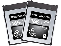 Prograde Digital CFExpress Type B Cobalt R1700MB/S W1500MB/S (2-Pack,165GB)