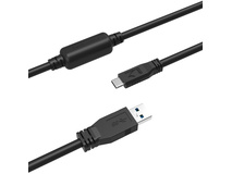 Newnex Firenex USB 3.0 Active Cable A/M to C/M w/ Slim Profile Repeater (20m)