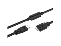 Newnex Firenex USB 3.0 Active Cable A/M to Micro B/M w/ Slim Profile Repeater (8m)