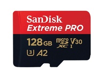 SanDisk 128GB Extreme Pro UHS-I microSDXC Memory Card (200 MB/s)