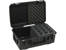 SKB iSeries Waterproof Case for 12 Mics and Cables