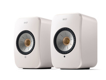 KEF LSX II Wireless Mini Monitor Speaker Pair (White)