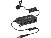 Comica Audio SIG.LAV V05 Omnidirectional Lavalier Microphone with Gain and Monitoring