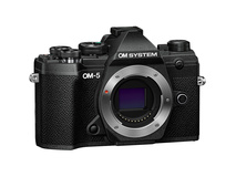 OM System OM-5 Mirrorless Camera (Body Only, Black)