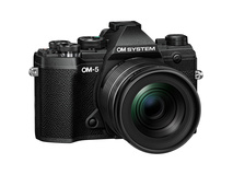 OM System OM-5 Mirrorless Camera w/ 12-45mm Lens (Black)