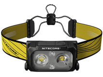 NITECORE NU25 USB-C Rechargeable LED Headlamp with Dual Purpose Sports Headband