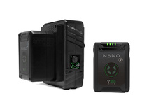 Core SWX NANO Micro 147Wh 2-Battery Kit with Dual Travel Charger (V-Mount)
