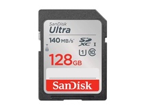 Sandisk Ultra SDXC 140MB/S UHS-I C10 Memory Card (128GB)