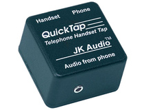 JK Audio QUICKTAP Telephone Handset Audio Interface