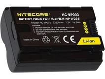 Nitecore NC-BP003 - Fujifilm W235 Battery