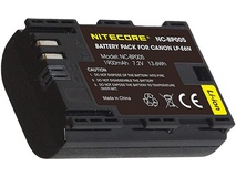 Nitecore NC-BP005 - Canon LPE6N Battery