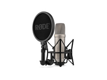 Rode NT1 5th Gen Digital Condenser Micophone with XLR Output, USB & DSP (Silver)