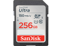 SanDisk 256GB Ultra UHS-I SDXC Memory Card (150MB/s)