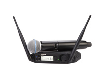 Shure GLXD24+ Dual-Band Wireless Vocal System with BETA 58A Microphone