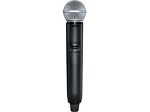 Shure GLXD2+ Dual-Band Wireless Handheld Transmitter with SM58 Microphone