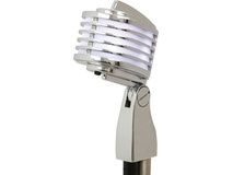 Heil Sound The Fin Dynamic Chrome Vocal Microphone (White LEDs)