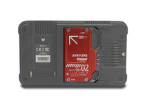 ANDYCINE LunchBox II Magnalium Case for SATA SSD to Atomos Ninja V/V+ Attachment (Red)
