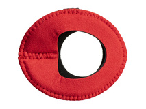Bluestar Zacuto Oval Large Eyecushion (Ultrasuede, Red)