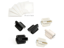 Bubblebee Industries Lav Concealer for Sanken COS-11 (6-Pack, 3 Black and 3 White)