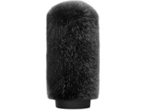 Bubblebee Industries Windkiller Short Fur Slip-On Wind Protector for 18 to 24mm Mics (Large, Black)