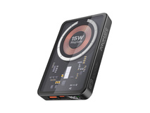 Promate TransPack-10 15W MagSafe Wireless Power Bank (Black)