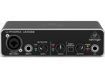 Behringer UMC 22 U-Phoria 2x2 USB Audio Interface