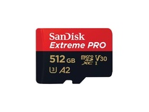 SanDisk 512GB Extreme Pro UHS-I microSDXC Memory Card (200 MB/s)