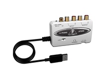 Behringer UFO202 - USB 1.1 Digital Audio Interface with Phono Preamp