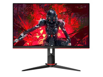 AOC CQ27G3Z 27 Curved Gaming Monitor, QHD 2560x1440, 240Hz, 0.5ms,  FreeSync, Height Adjustable Stand