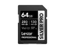 Lexar Professional 64GB SILVER PRO SDXC UHS-II Card