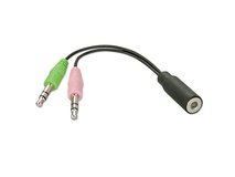 iPhone or Blackberry Headset to PC Laptop Speaker Adapter