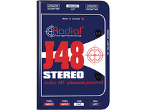 Radial Engineering J48 Stereo Phantom Powered Active Direct Box