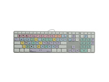 LogicKeyboard Advance Line Final Cut Pro X Ultra-Thin Aluminum Keyboard