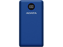 ADATA Technology P20000QCD Power Bank (20,000mAh, Blue)