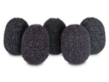 Rycote - Black Lavalier Foams (5 Pack)