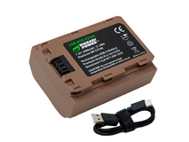 Wasabi Power NP-FZ100 Battery (USB-C Charging)