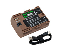 Wasabi Power LP-E6 Canon Battery (USB-C Charging)