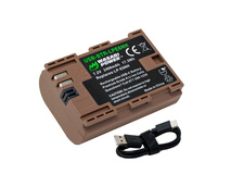 Wasabi Power LP-E6NH Canon Battery (USB-C Charging)