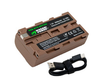 Wasabi Power NP-F550 Battery (USB-C Charging)