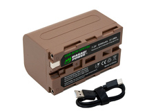 Wasabi Power NP-F750 Battery (USB-C Charging)