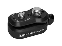 Kondor Blue Mini Lock Quick Release Plate (Raven Black)