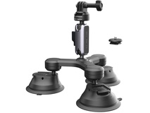 PGYTECH 3-Arm Suction Mount with CapLock Ball Head & 3-Prong Mount