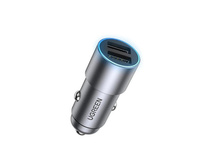 Ugreen UG-50592 24W Dual USB-A Car Charger (Grey)