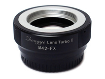 Mitakon Zhongyi Lens Turbo Adapter V2 for Full-Frame Micro Four Third Lens to Fujifilm X Camera