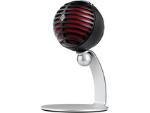Shure MOTIV MV5 Cardioid USB/Lightning Microphone for Computers and iOS Devices (Black/Red Foam)