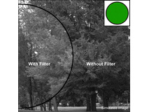 Tiffen 105C (Coarse Thread) Green 58 Glass Filter for Black & White Film