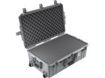 Pelican 1595 Air Case (Silver, With Foam)