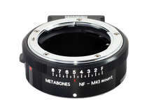 Metabones Nikon G Lens to Micro Four Thirds Lens Mount Adapter (Matte Black)