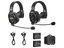 Saramonic WiTalk-WT2S 2-Person Wireless Intercom System with Single-Ear Headsets (1.9 GHz)
